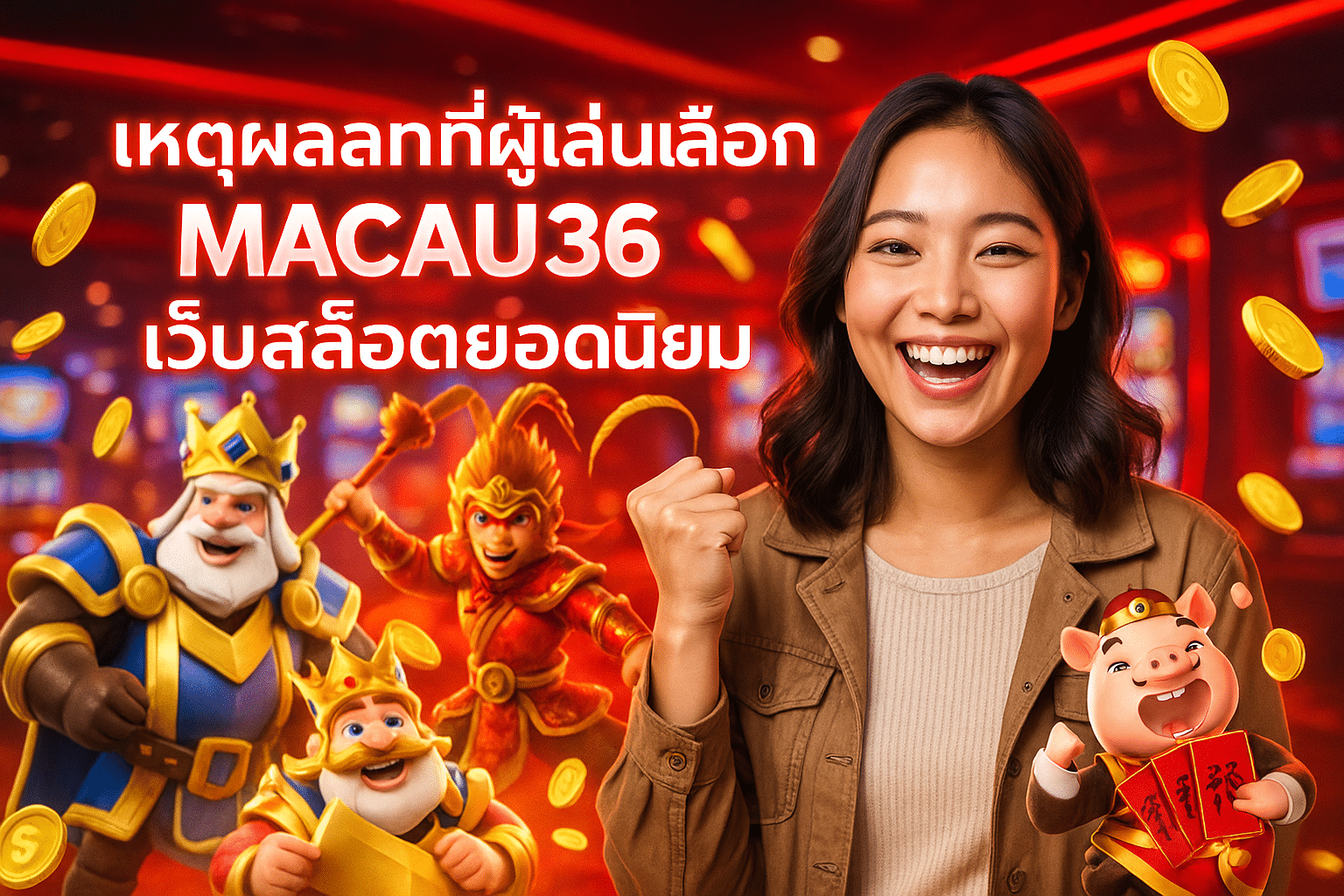 เหตุผลที่ผู้เล่นเลือก MACAU36 เว็บสล็อตยอดนิยม